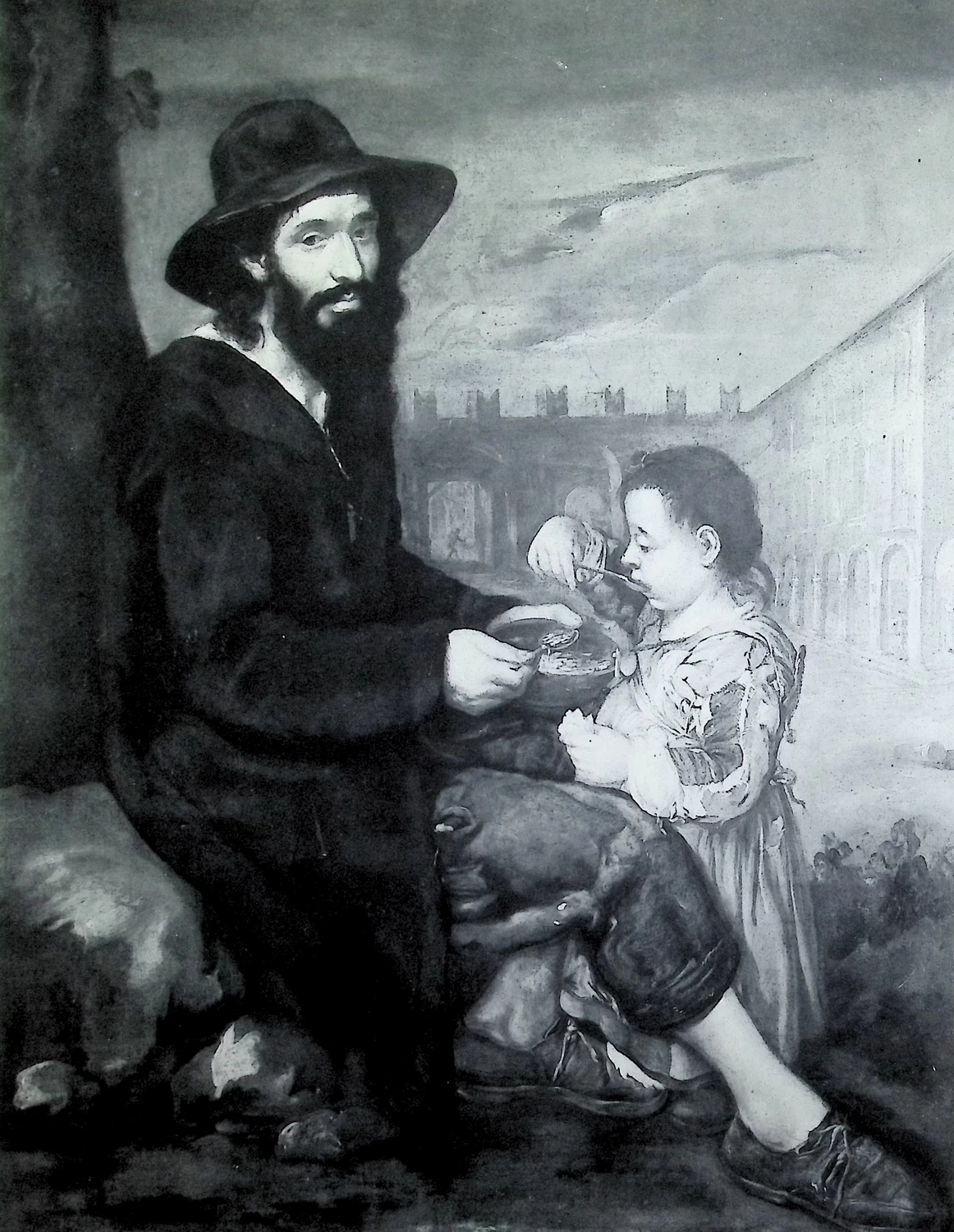 Giacomo Ceruti, il Pitocchetto - 232, La colazione dei poveri